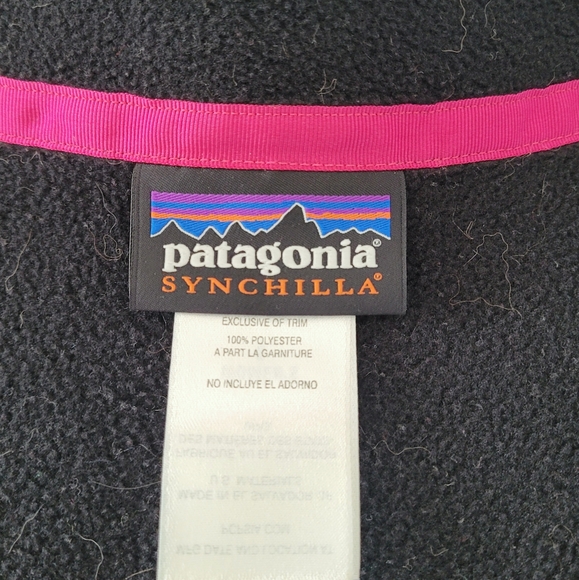 Patagonia Synchilla Womens Snap T Vest - Picture 3 of 3